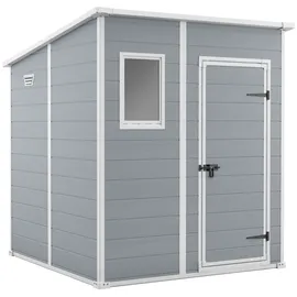 KETER Manor Pent 6x6 1,84 x 1,83 m grau/weiß