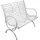 Garden Pleasure Tambora 104 x 67 x 92 cm Weiß