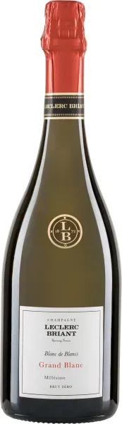 GRAND BLANC Extra Brut Champagne Leclerc Briant 2014 BIO