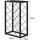 DanDiBo Ambiente Weinregal 40 x 68 x 22 cm Schwarz