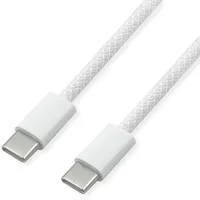Value USB 2.0 Kabel, Typ C-C, ST/ST, 60W, weiß, 1 m