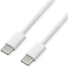 Value USB-C auf USB-C 1 m Weiß