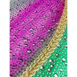 COLLEZIONE ALESSANDRO Bling Abendtasche Polyurethan Green
