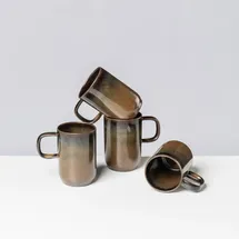 gipfelstück Glockenklang Kaffeetasse 0,275 l Braun 4 St.