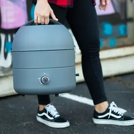 TAINO Grill-to-Go Tischgrill Grau
