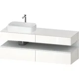 Duravit Waschtischunterschrank wandhängend „Qatego“ 160 × 60 × 55 cm