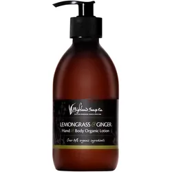 Highland Soap Organic Hand & Bodylotion 300ml Lemongrass & Ginger - 0.3 l