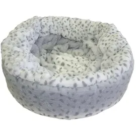 Nobby Donut ALANIS leopard grau Ø 45 cm