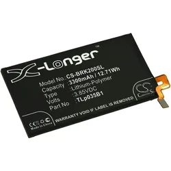 Powery Akku für Handy, Smartphone Blackberry KEY2