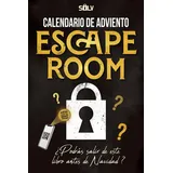 Solv Calendario de Adviento Escape Room: Libro para adultos con 24 enigmas interactivos para resolver antes de Navidad (Libros Escape Room 2.0)