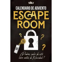 Solv Calendario de Adviento Escape Room: Libro para adultos con 24 enigmas interactivos para resolver antes de Navidad (Libros Escape Room 2.0)