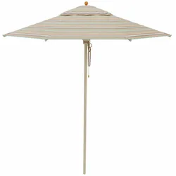 Sonnenschirm Ø 210 cm Klassiker Acryltuch multicolor mini mit Flaschenzug