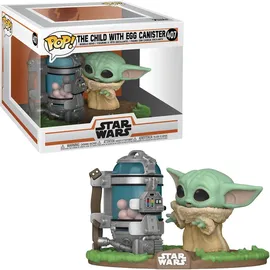 Funko Star Wars The Mandalorian Child with Egg Canister - Funko Pop! Deluxe: Vinyl Figur