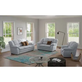 Cotta Couch Polyester 3-2-1 Garnitur Grau