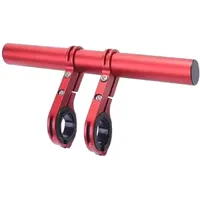 Perfeclan Kinderwagengriff-Verlängerungsstange, Kinderwagen-Griffverlängerung, Zubehör, langlebig, leicht, Lenkerverlängerung für Kinderwagen, Kinderwagen, Rot