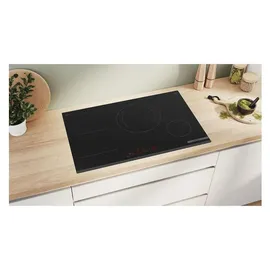Bosch Backofen-Set Teleskopauszug + Induktionskochfeld autark 80cm