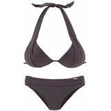 LASCANA Triangel-Bikini Gr. 36, Cup B, braun Gr.36