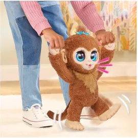 Hasbro furReal Peanut laufender Affe mit Bewegungs- und Soundfunktion,
