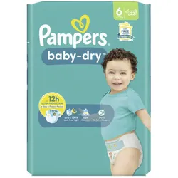 Pampers Baby Dry Windeln Extra Large 13-18kg Gr.6 22ST