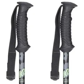 K2 Skis Damen Skistock Style ALU, Black, 10G3006