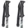 K2 Skis Damen Skistock Style ALU, Black, 10G3006
