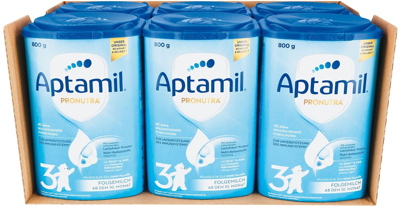 Aptamil Pronatura 3 800 g, 6er Pack