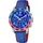Lotus 18581/4 36 mm Leder blaurot