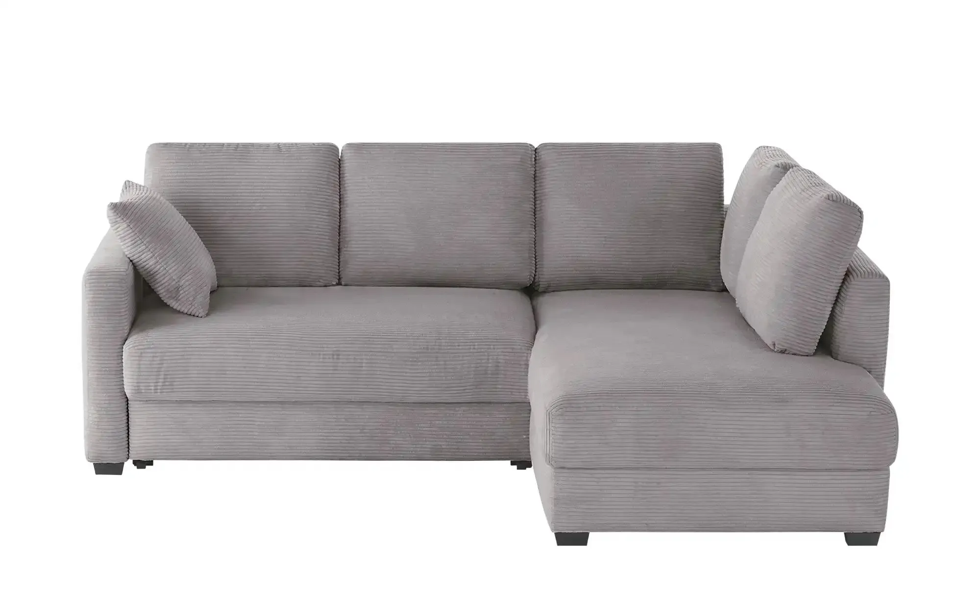 bobb Ecksofa mit Boxspringpolsterung  Lisa de Luxe ¦ grau ¦ Maße (cm): B: 235 H: 90 T: 184.0