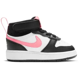 Nike Court Borough Mid 2 Baby-Sneaker 005 black/sunset pulse-white 21