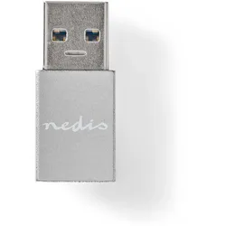 Nedis CCGB60925GY, USB A, USB C, Grau