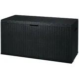 Livarno home Gartenbox Gartenbox Allzwecktruhe 350L Rattan-Optik witterungsbeständig