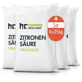 Höfer Chemie Zitronensäure Granulat 4 St.