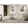 altdecor Ecksofa Velours 6-Sitzer Beige