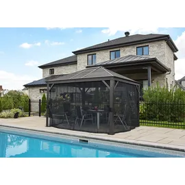 Sojag Gazebo Mykonos 2,99 x 2,92 m anthrazit