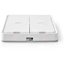 Nedis SmartLife Wandschalter - Zigbee 3.0 - Wandhalterung - Android/IOS - Kunststoff - Weiss