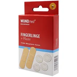 WUNDmed® Pflaster Fingerlinge + Pflaster beige, 12 St.