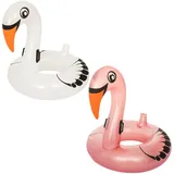 Bestway Schwimmring Flamingo Schwan ab 14 Jahren 165 x 117 cm