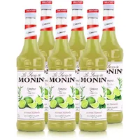 Monin Sirup Limone 700ml - Cocktails Milchshakes Kaffeesirup (6er Pack)
