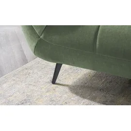 bobb Eckcouch Mikrofaser 3-Sitzer Grün