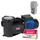 T.I.P. Poolpumpe mit Timer schwarz 10.000 l/h