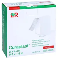 B2B Medical GmbH Curaplast Injektion Pflaster sensitiv 2 x 4 cm 250 St.