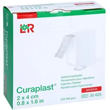 B2B Medical GmbH Curaplast Injektion Pflaster sensitiv 2 x 4 cm 250 St.