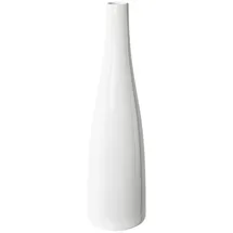 Gasper Vase H 396 cm VANUCI, H 39,6 cm - Weiß - Keramik