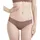 SLOGGI Damen String, 2er Pack Zero Microfibre 2.0 Hipstring, Mikrofaser, einfarbig Cacao L