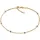 FIRETTI Fußkette Gold / silber