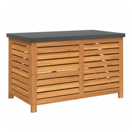 vidaXL Gartenbox 90x48x55 cm Massivholz Eukalyptus, - vidaXL