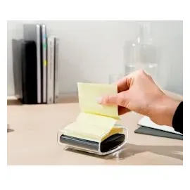 Post-it Post-it® Super Sticky Z-Notes Haftnotizen-Set extrastark gelb, 1 Block + GRATIS 1 Block