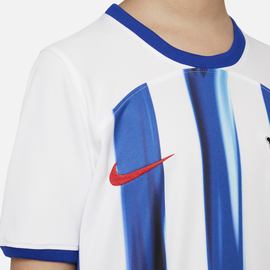 Nike Hertha BSC 2023/24 Stadium Home Nike Dri-FIT Fußballtrikot für ältere Kinder - Weiß, XS