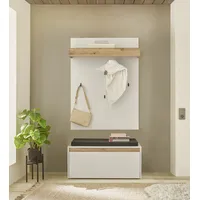 Home Affaire GIRON/CiTY Schuhbank 100 x 40 x 170 weiß
