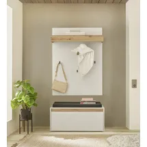 Home Affaire GIRON/CiTY Schuhbank 100 x 40 x 170 weiß